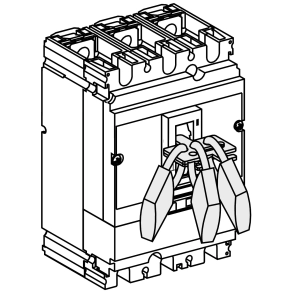 Schneider Electric Compact NS < 630A - 29371 - Lakattal zárható kapcsolókar rögzített NS100–250