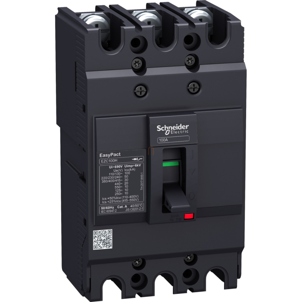EZC100N 3P 15kA/400V megszakító 50A EZC100N3050 Schneider