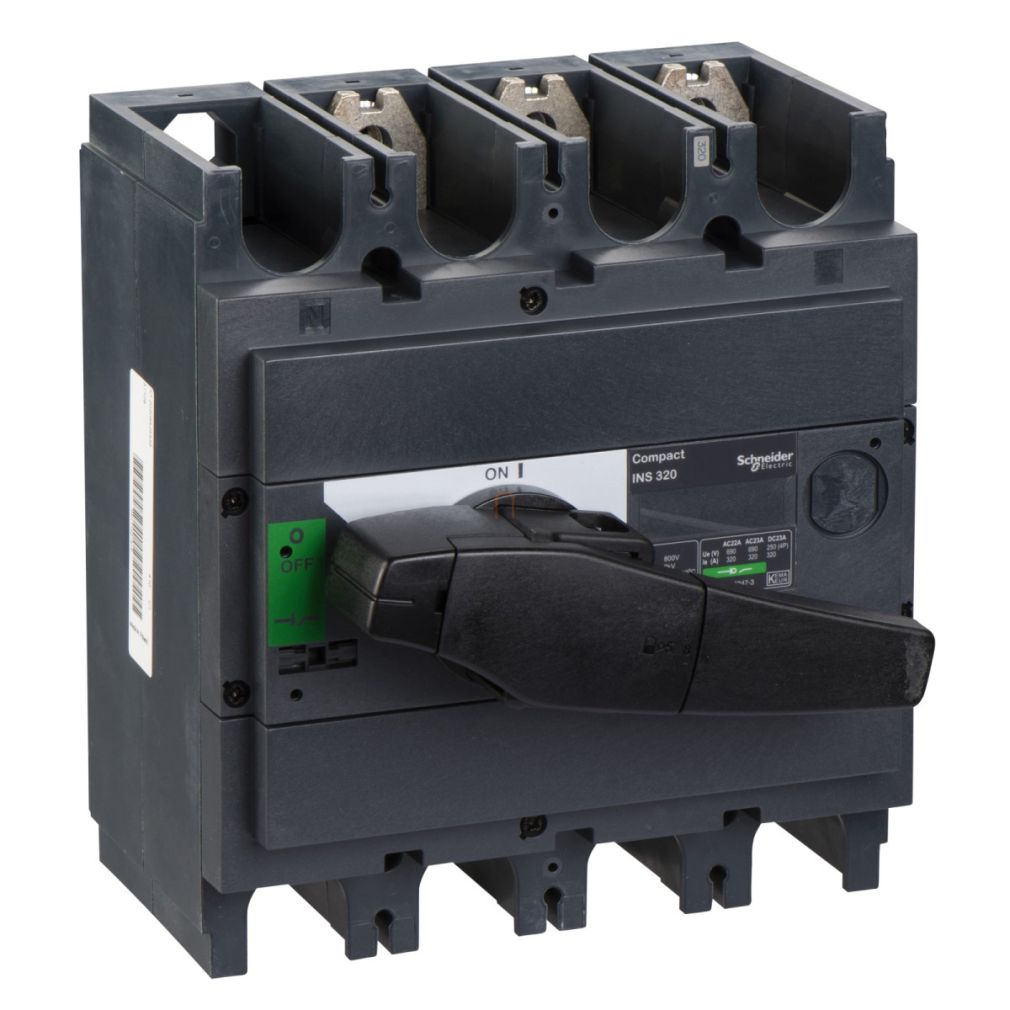 Interpact INS320 3P fekete kapcsolókarral 31108 Schneider