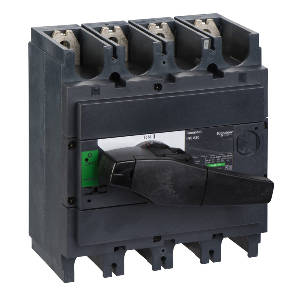 Interpact INS 630 4P fekete kapcsolókarral 31115 Schneider