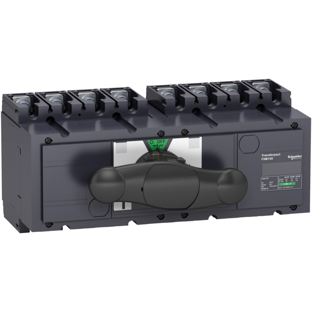 Rögzített/mellső csatlakozó INS250 4P 100A  31141 Schneider