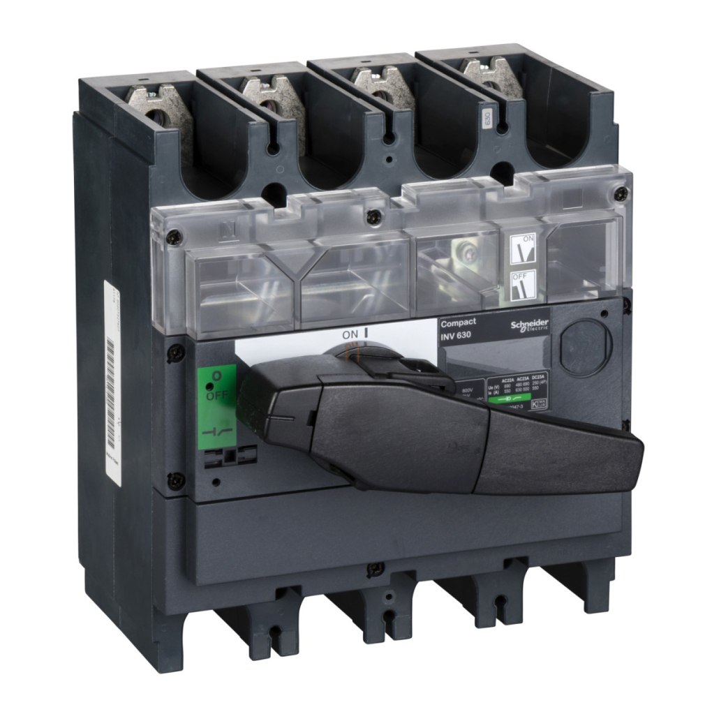 Interpact INV630 4P fekete kapcsolókarral 31175 Schneider