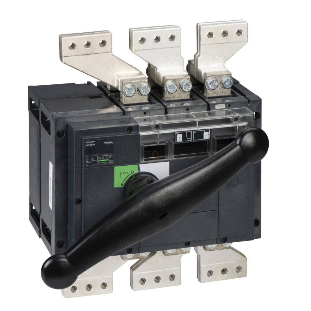 Interpact INV2500 3P fekete kapcsolókarral 31368 Schneider