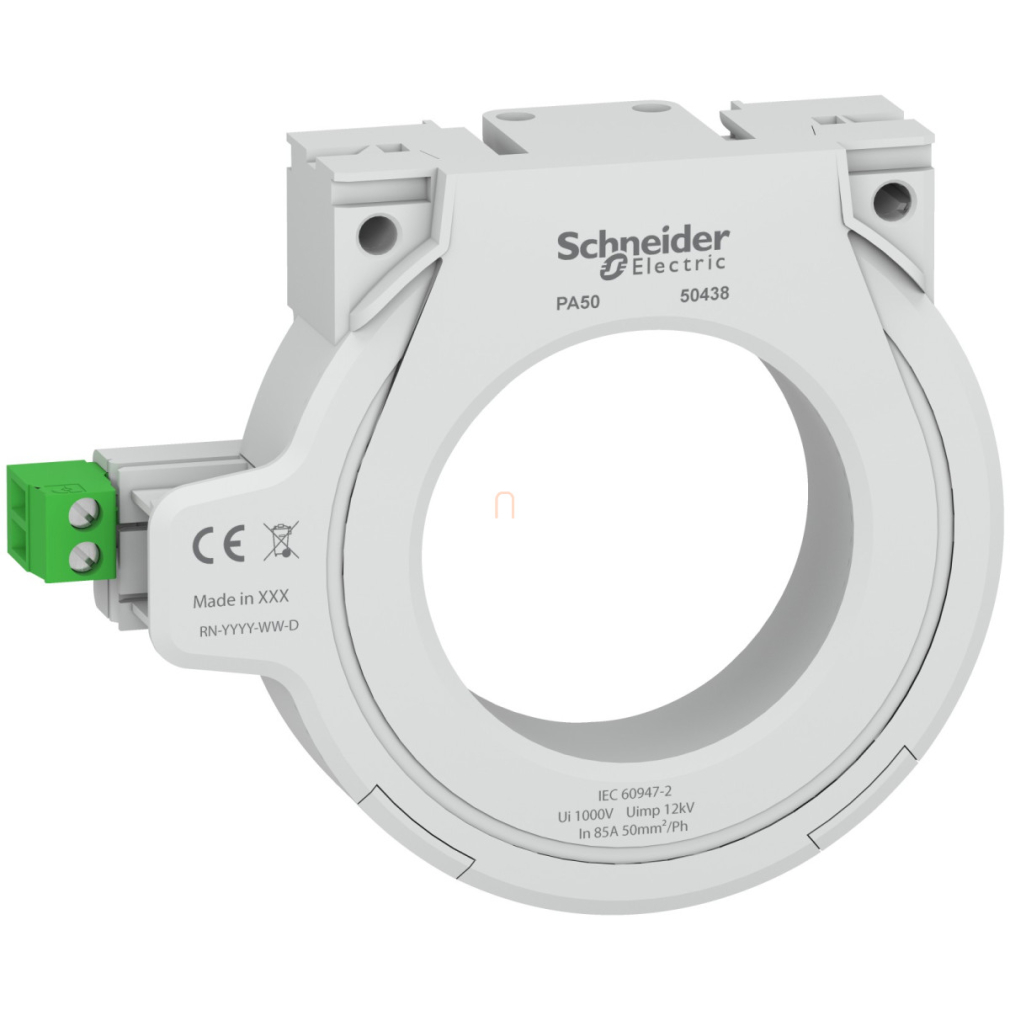 Földzárlati toroid (zárt) 85A 50mm 50438 Schneider