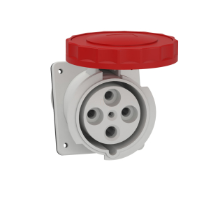   Schneider Electric Kaedra Box - 81294 - Mureva PK (Pratika) Falra szerelhető döntött aljzat, 3P+F, 6h, 125A, 415V, IP67, csavaros