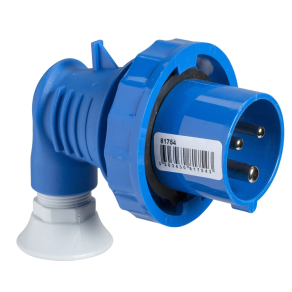   Schneider Electric Kaedra Box - 81754 - Mureva PK (Pratika) 90°-os lengővilla, 2P+F, 6h, 16A, 250V, IP67, csavaros