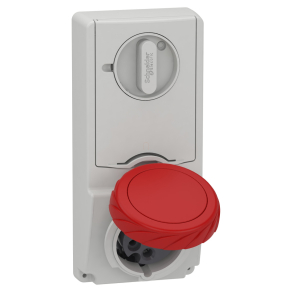   Schneider Electric Kaedra Box - 82186 - Mureva PK (Unika) Panelre szerelhető, reteszelhető aljzat, 3P+N+F, 6h, 16A, 415V, IP65, olvadóbiztosítós