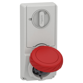   Schneider Electric Kaedra Box - 82196 - Mureva PK (Unika) Panelre szerelhető, reteszelhető aljzat, 3P+F, 6h, 32A, 415V, IP65, olvadóbiztosítós