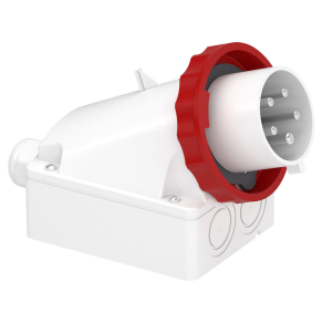   Schneider Electric Kaedra Box - 83571 - Mureva PK (Pratika) Falra szerelhető villa hátlappal, 3P+N+F, 6h, 32A, 415V, IP67, csavaros