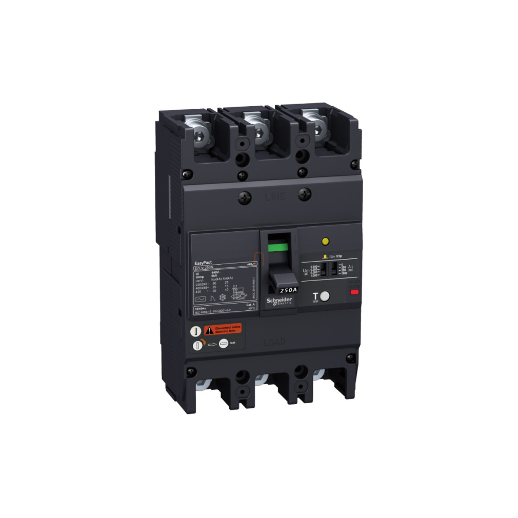 EZCV250 NP 25kA/400V megszakító 250A EZCV250N3250 Schneider