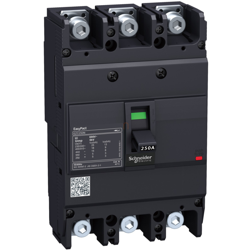 EZC250N 3P 25kA/400V megszakító 150A EZC250N3150 Schneider