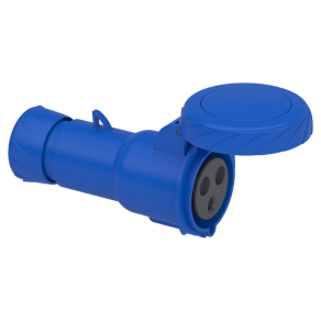   Schneider Electric Kaedra Box - PKY32M723 - Mureva PK (Pratika) Lengőaljzat, 2P+F, 6h, 32A, 250V, IP67, gyorscsatlakozás