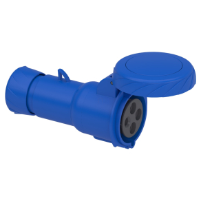   Schneider Electric Kaedra Box - PKY32M724 - Mureva PK (Pratika) Lengőaljzat, 3P+F, 9h, 32A, 250V, IP67, gyorscsatlakozás