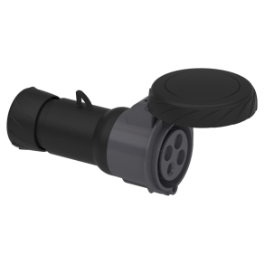   Schneider Electric PratiKa - PKF32M744 - Mureva PK (Pratika) Lengőaljzat, 3P+F, 7h, 32A, 500V, IP67, csavaros