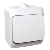 Schneider Electric Cedar Plus - WDE000511 - Egypólusú nyomó, IP44, fehér (101N) 