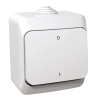 Schneider Electric Cedar Plus - WDE000520 - Kétpólusú kapcsoló, IP44, fehér (102) 