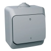 Schneider Electric Cedar Plus - WDE000620 - Kétpólusú kapcsoló, IP44, szürke (102) 