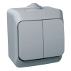 Schneider Electric Cedar Plus - WDE000650 - Csillárkapcsoló, IP44, szürke (105) 