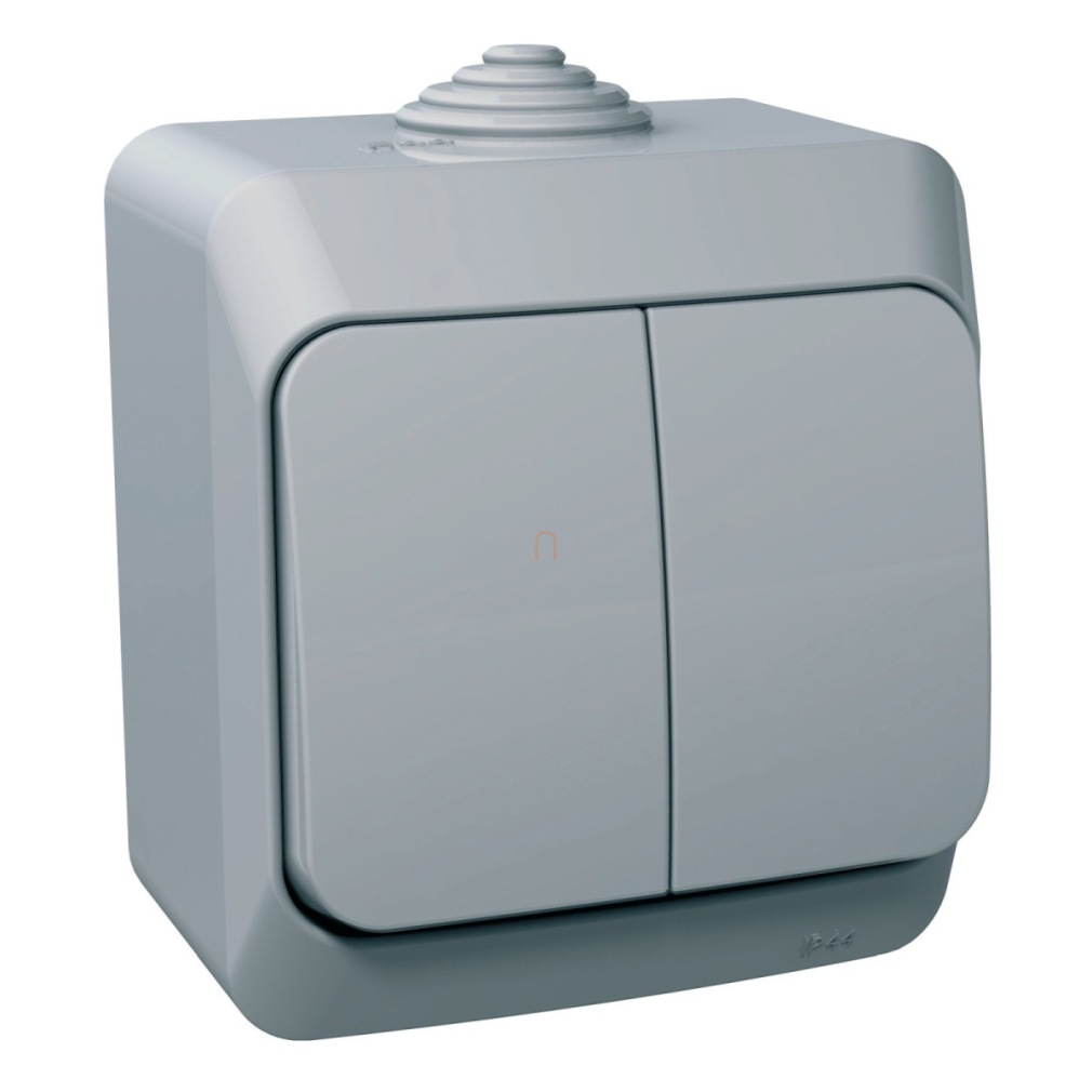 Schneider Cedar csillárkapcsoló, IP44, szürke -105 (Plus)