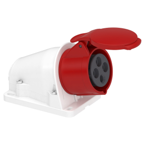   Schneider Electric Kaedra Box - PKY16W434 - Mureva PK (Pratika) Falra szerelhető aljzat, 3P+F, 6h, 16A, 415V, IP44, gyorscsatlakozás