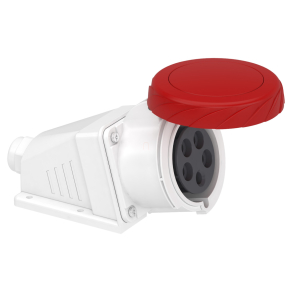   Schneider Electric Kaedra Box - PKF32W735 - Mureva PK (Pratika) Falra szerelhető aljzat, 3P+N+F, 6h, 32A, 415V, IP67, csavaros