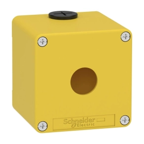   Schneider Electric Harmony XAP - XAPK1501 - üres tokozat, sárga, 1 lyuk, M20