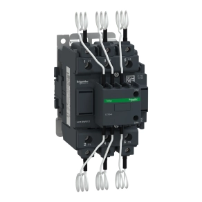 Schneider Electric TeSys D - LC1DWK12F7 - Kondenzátor mágneskapcsoló, 60kVAr/400V, 3P+1z+2ny