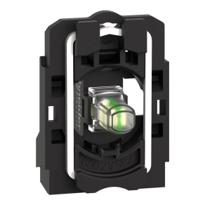 Schneider Electric Harmony XB5 - ZB5AVJ1 - műanyag jelzőlámpa LED blokk rögzítő aljzattal, 12VDC, fehér