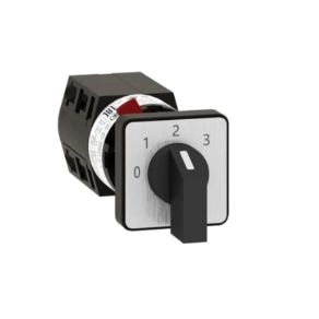 Schneider Electric Harmony K - K10C003QCH - komplett bütykös kapcsoló, 10A, Ø16 - 22mm furat, 1P, 45°, 3 fokozatú+0 léptetőkapcsoló