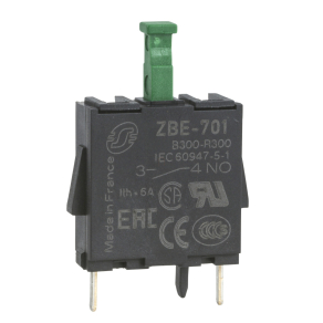   Schneider Electric Harmony XB4/XB5 - ZBE701 - érintkező blokk, 1NO, tűs érintkezős, NYÁK lapra forrasztható