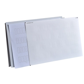 Schneider Electric Harmony XB4 - ZBY001 - 50 jelöletlen címke érintkező blokkra, ZBZ001 tartóhoz