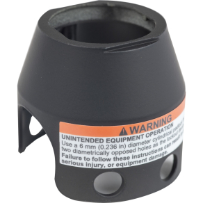   Schneider Electric Harmony XB4 - ZBZ1602 - véddőgallér vészleállító nyomógombhoz, lakatolható, Ø40 gombafejű készülékhez, fekete