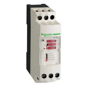 Schneider Electric Harmony Analog - RMCL55BD - feszültség konverter, bemenet: 0 - 10V/+ - 10V, kimenet: 0 - 20mA/4 - 20mA, elválasztott