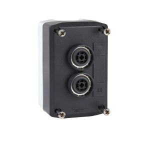   Schneider Electric Harmony XALD - XALD223 - tokozott nyomógomb, 1 fehér - 1 fekete nyomógomb, 2NO, jobbra és balra mutató nyíl feliratok