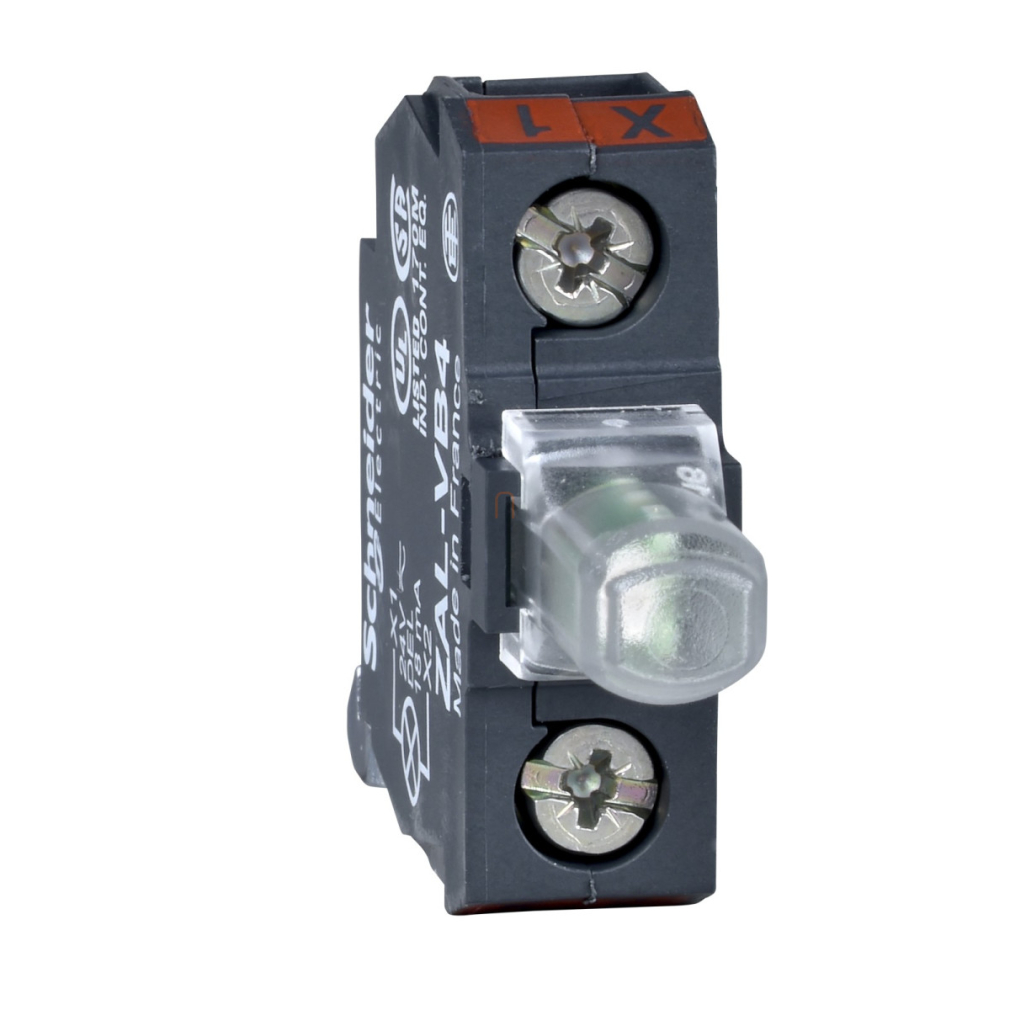 ZAL-VB5 LED hlapra szerel 24V sárga Schneider – Készlet erejéig!!!