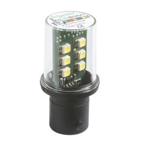 Schneider DL1BDM1 LED-es izzó, BA15d foglalat, 230V, fehér