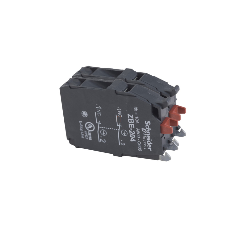 ZBE-204 Érintkezőblokk, 2N/C Schneider