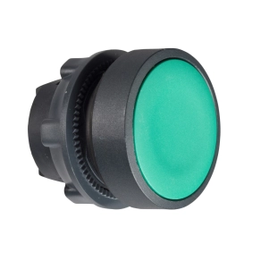Schneider Electric Harmony XB5 - ZB5AH03 - műanyag nyomógomb fej, Ø22, nyomó - nyomó, zöld