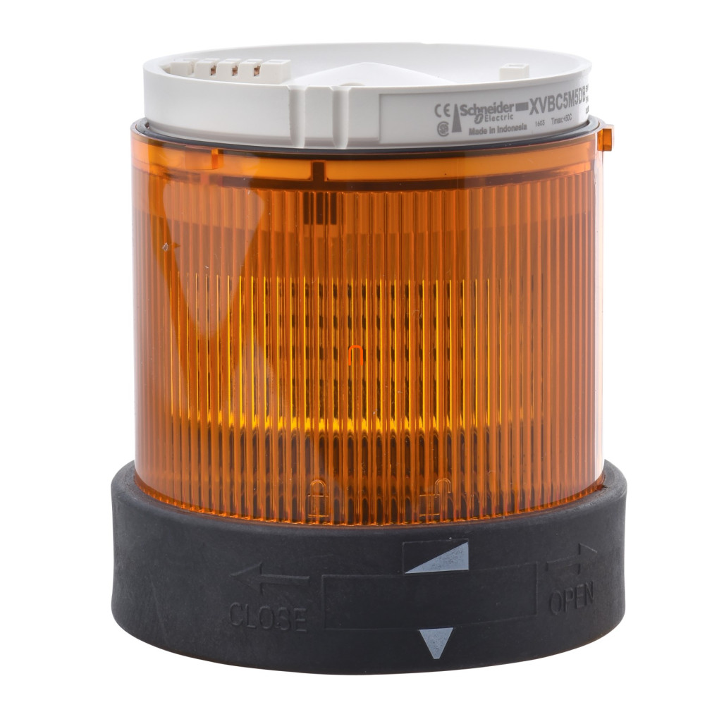 XVB-C2B5 XVB fényoszlop fénymodul, LED, folyamatos fényű, narancs, 24VAC/DC Schneider