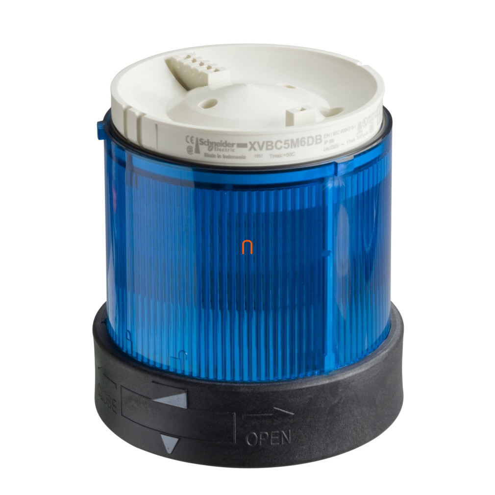 XVB-C2B6 XVB fényoszlop fénymodul, LED, folyamatos fényű, kék, 24VAC/DC Schneider