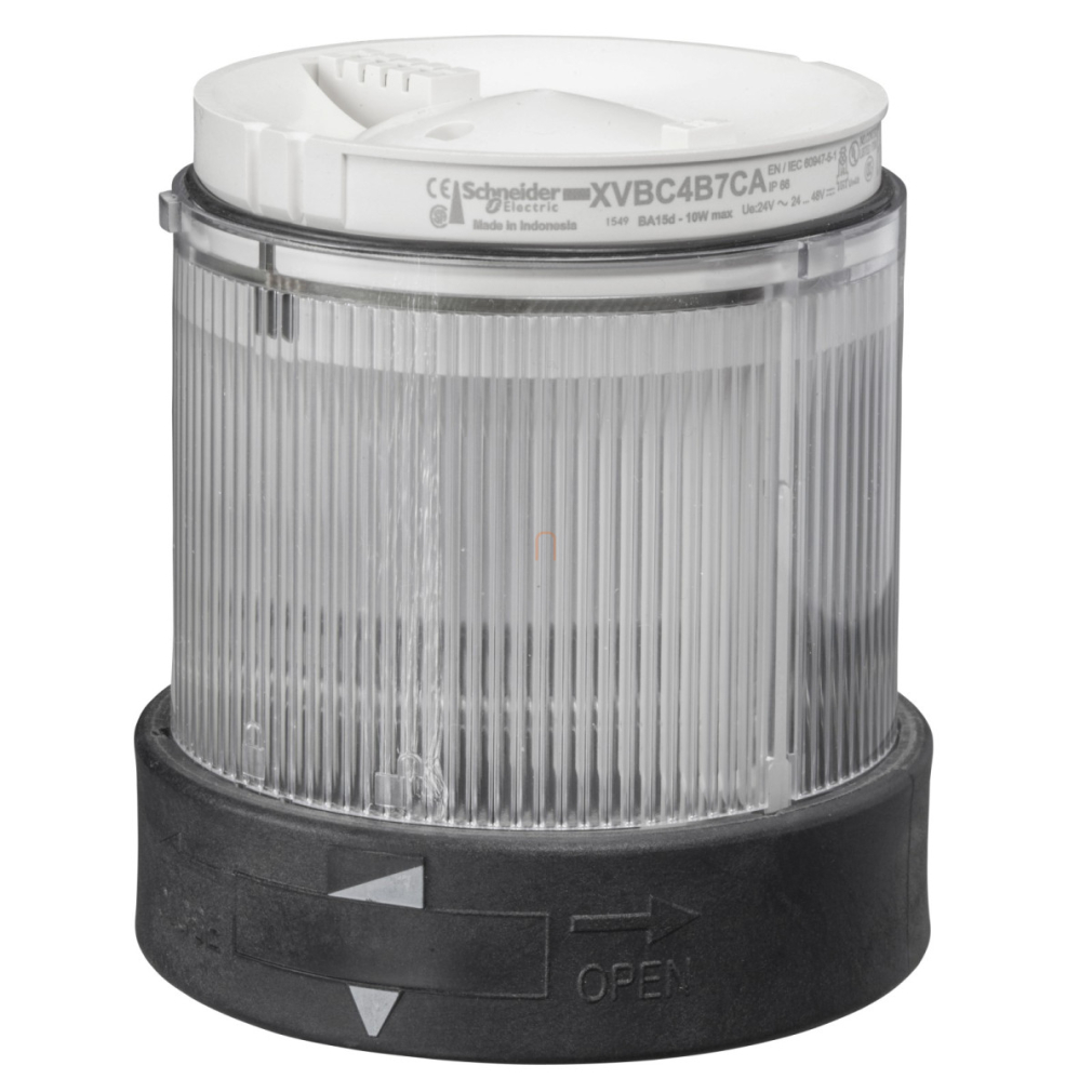 XVB fényoszlop fénymodul, LED, villogó, fehér, 24VAC/DC XVBC5B7 Schneider