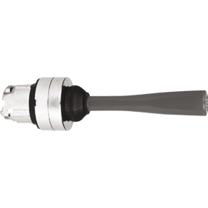 Schneider Electric Harmony XB4 - ZB4BB2 - fém joystick fej, Ø22, mindenirányú, visszatérő, fekete kar