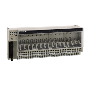   Schneider Electric Modicon ABE7 - ABE7P16T230 - elosztóblokk, 10 mm SSR/EMR relés, 16ki digitális csatorna, relé nélkül