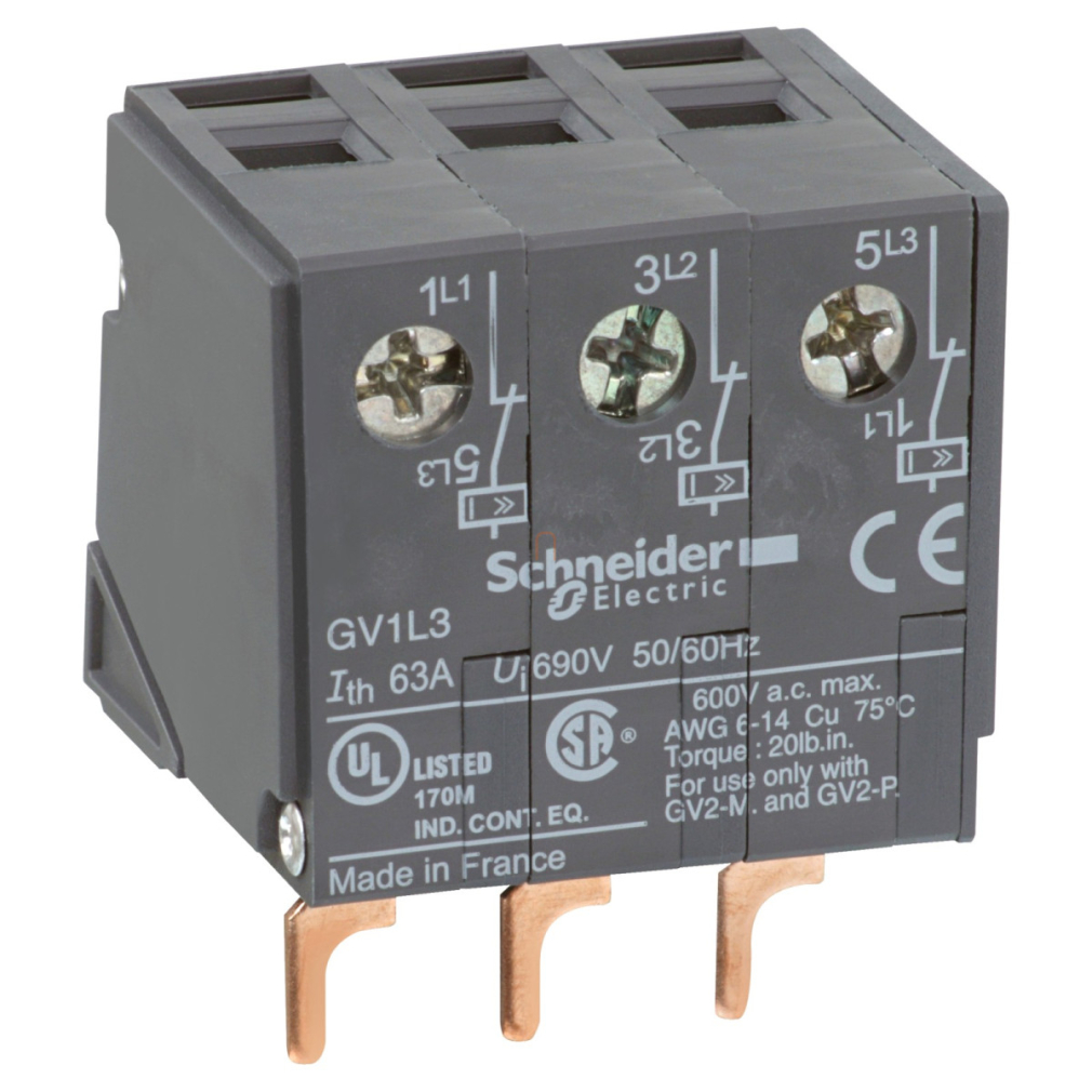Áramkorlátozó GV1L3 Schneider