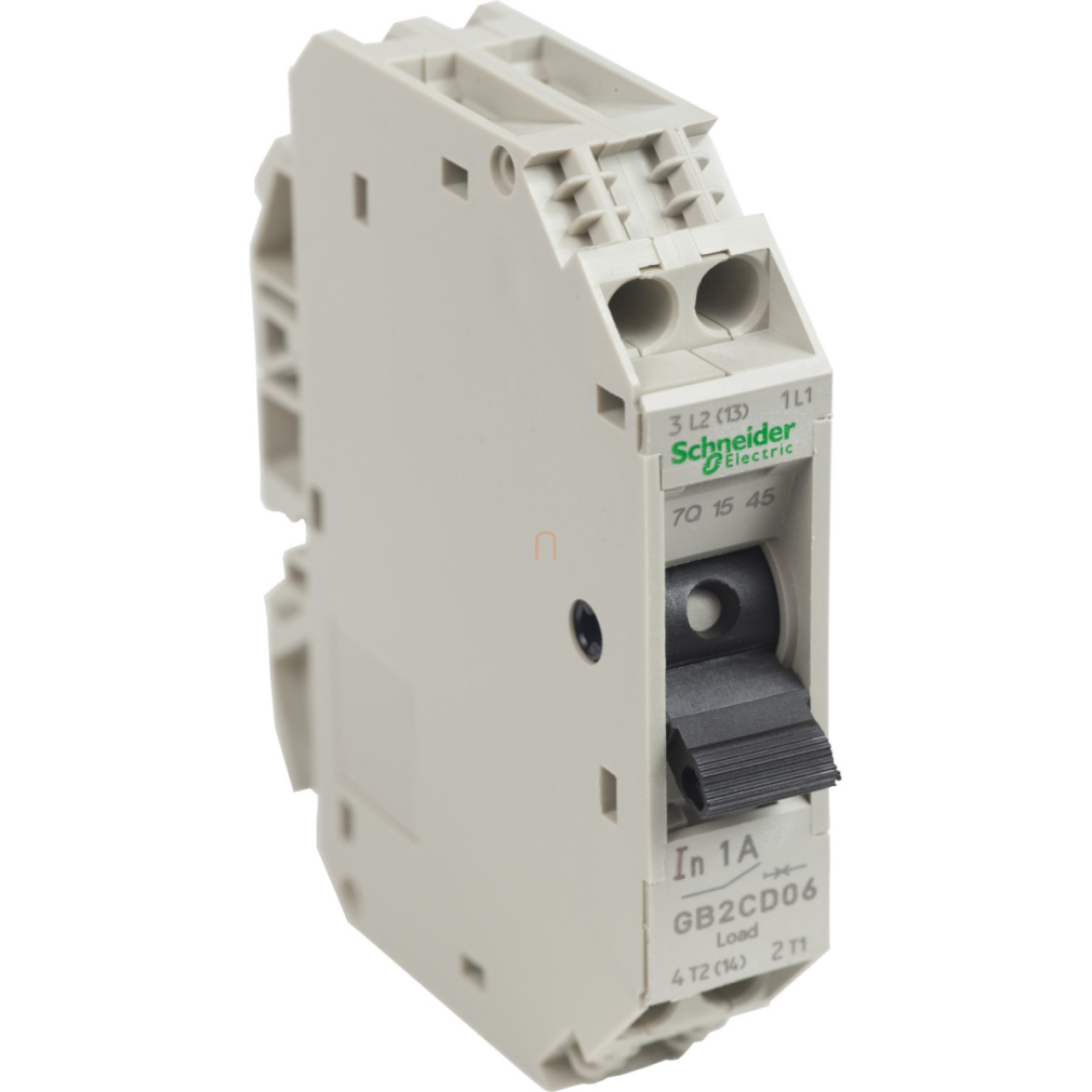 Hő-mágnes megszakító 1A 1P+N GB2CD06 Schneider