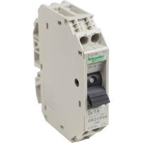   Schneider Electric TeSys GB2 - GB2CD06 - Hő - mágnes megszakító 1A 1P+N