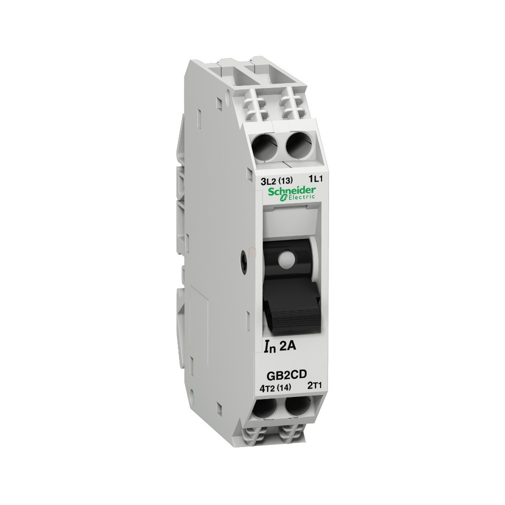 Hő-mágnes megszakító 1P+N 10A GB2CD16 Schneider