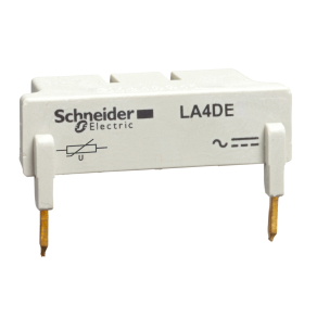   Schneider Electric TeSys D - LA4DE2E - Zavarszűrő, varisztoros, 24 - 48V AC/DC