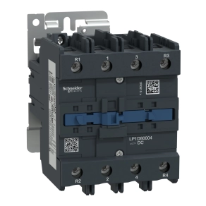 Schneider Electric TeSys D - LP1D80004BD - DC mágneskapcsoló, 125A (AC1) , csavaros csatlakozású, 4Z pólus