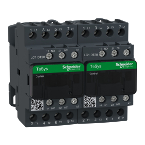   Schneider Electric TeSys D - LC2DT20P7 - AC irányváltó, 20A (AC1) , csavaros csatlakozású, 4Z pólus